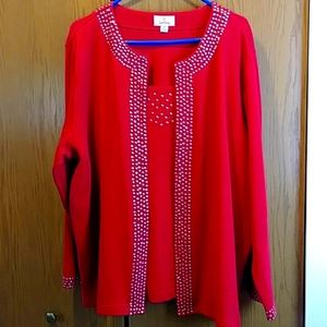 Quaker Factory: Attached twinset